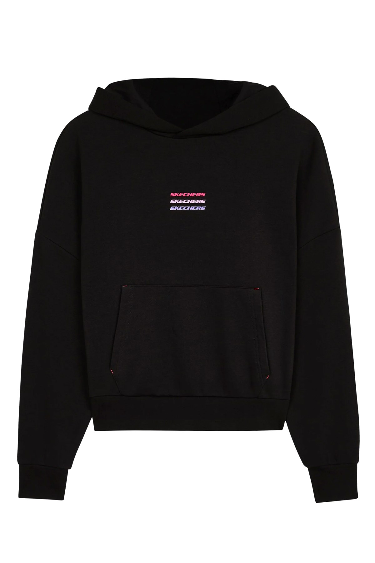 Skechers Essential Hoodie Kadın Sweatshirt S232243-001 Siyah