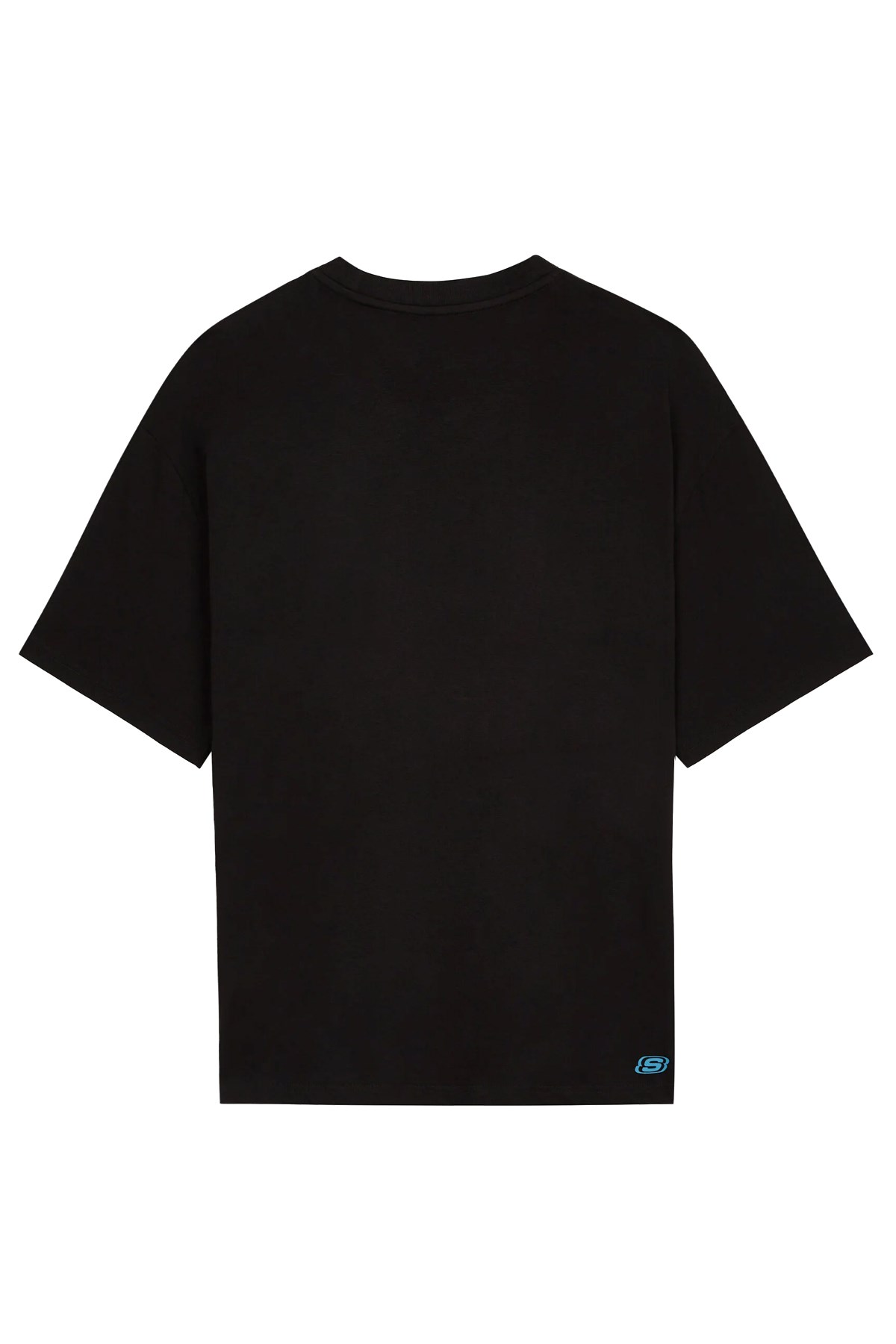 Skechers Graphic Tee Oversize Erkek Tişört S232404-001 Siyah