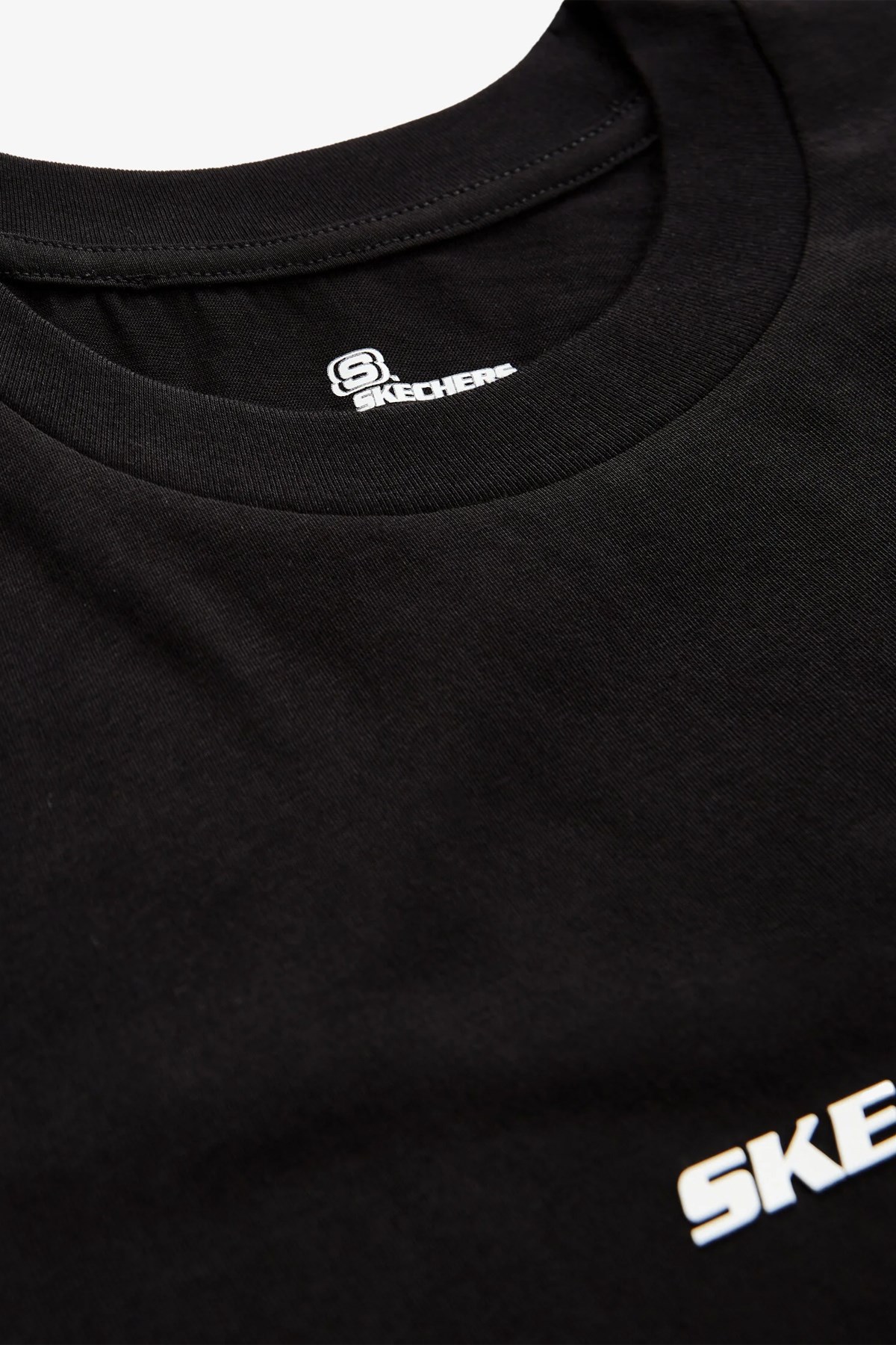 Skechers Graphic Tee Oversize Erkek Tişört S232404-001 Siyah