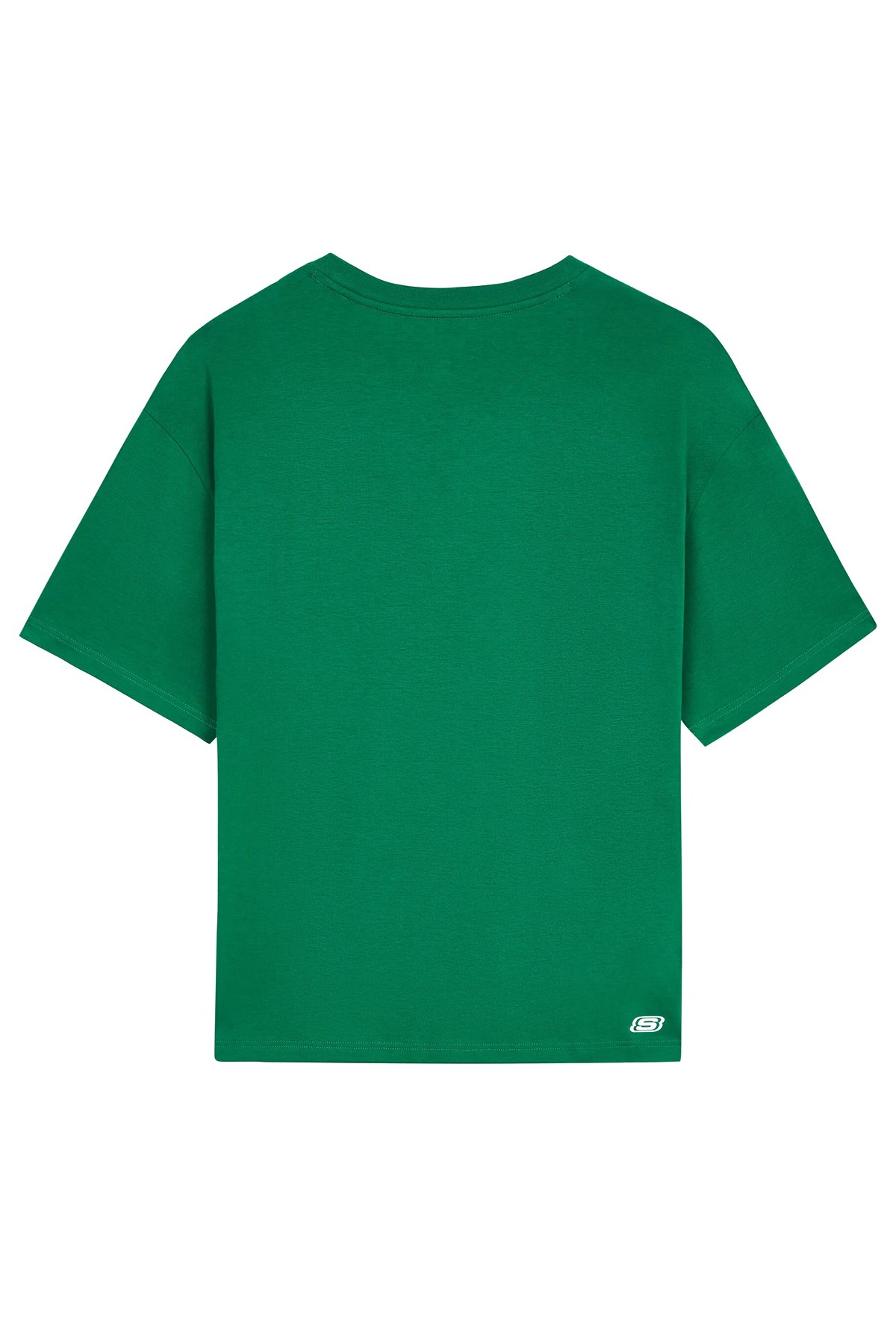 Skechers Graphic Tee Oversize Erkek Tişört S232404-300 Yeşil