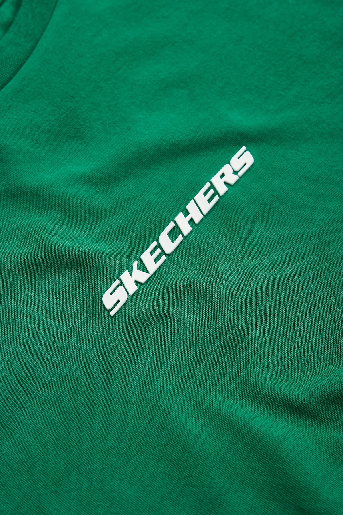 Skechers Graphic Tee Oversize Erkek Tişört S232404-300 Yeşil