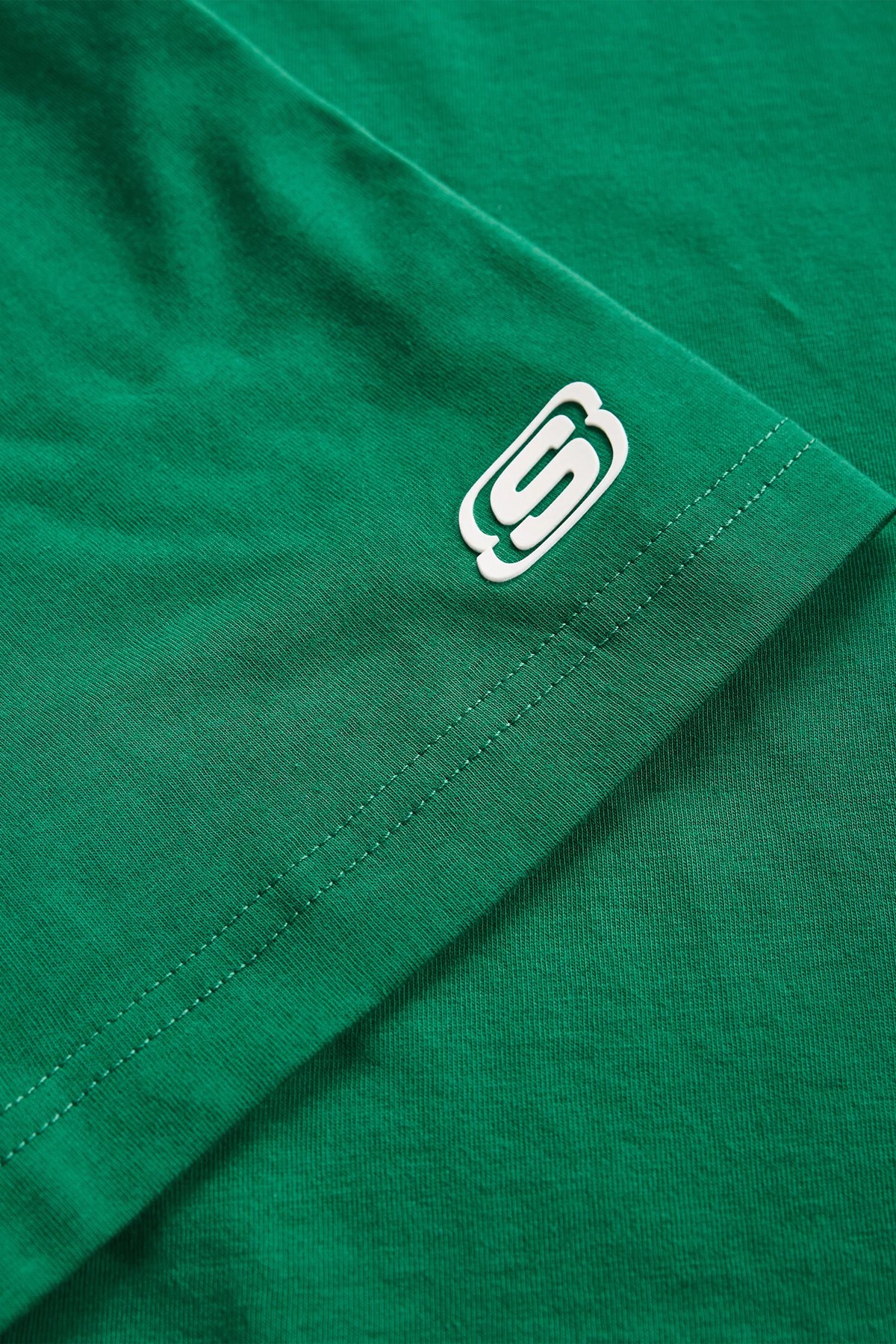Skechers Graphic Tee Oversize Erkek Tişört S232404-300 Yeşil