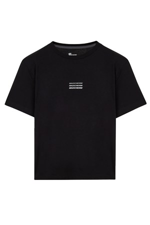 Skechers Essential Erkek Tişört S241007-001 Siyah