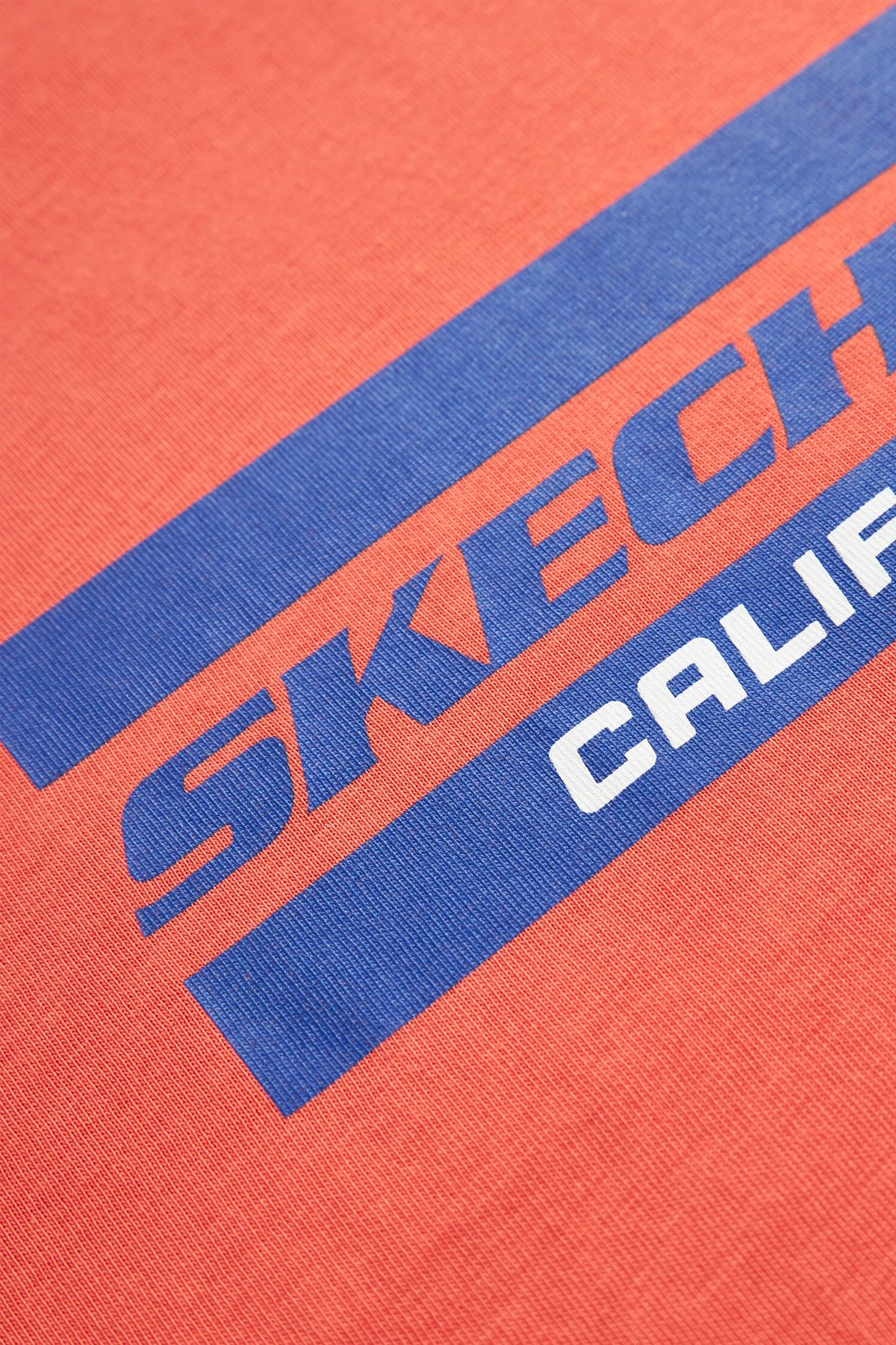 Skechers Graphic Sleeve Erkek Tişört S241056-600 Kırmızı