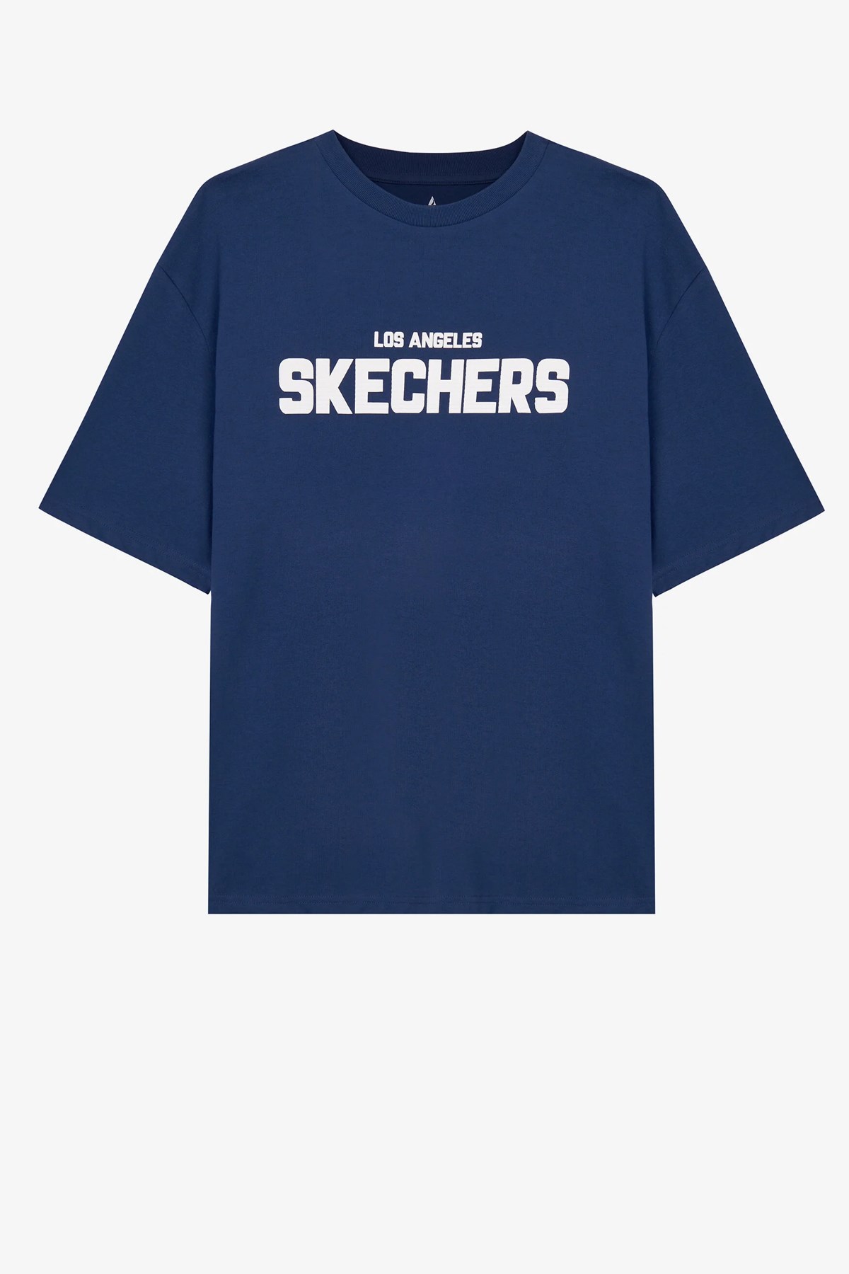 Skechers Graphic Sleeve Erkek Tişört S241070-410 Lacivert