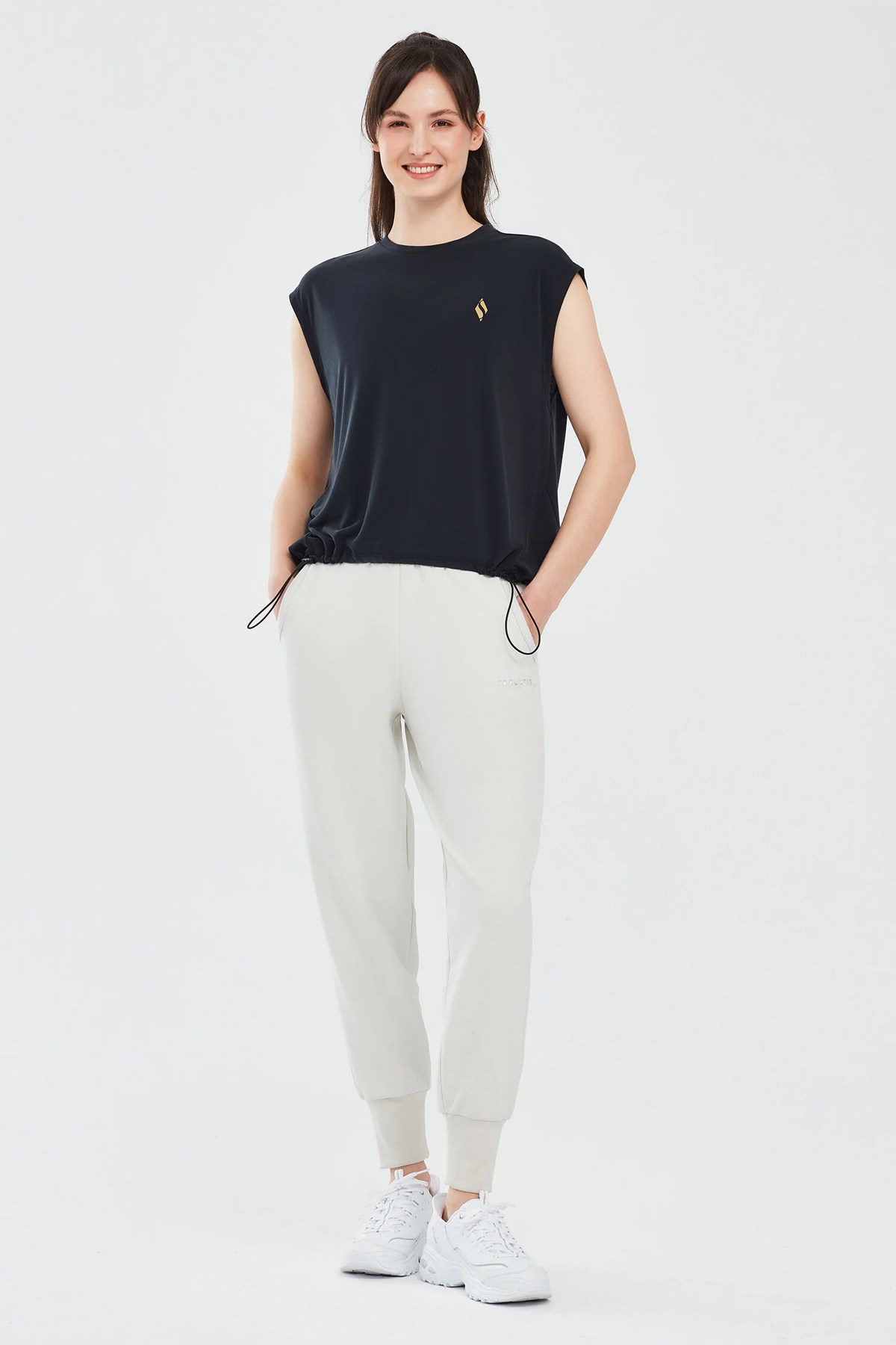 Skechers Soft Touch W Tank T-Shirt Kadın Tişört S241128-001 Siyah