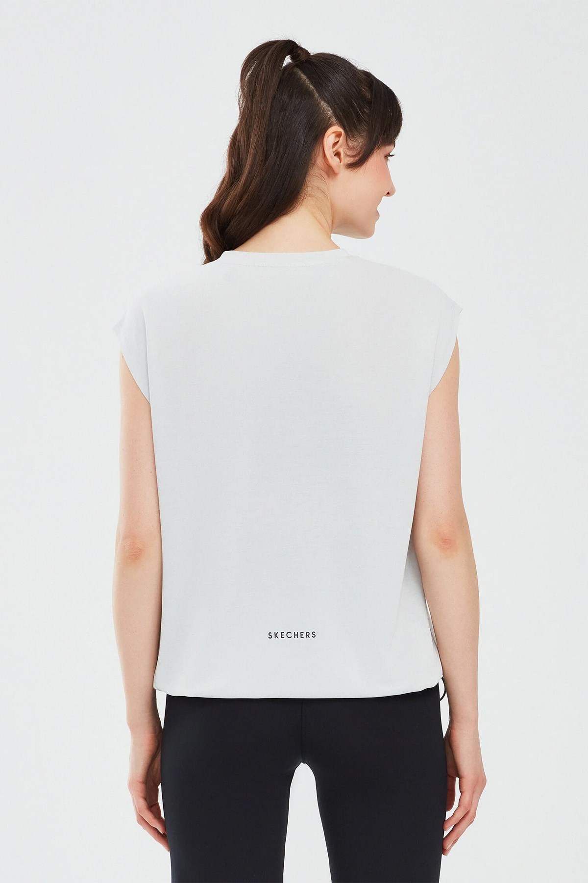 Skechers Soft Touch W Tank T-Shirt Kadın Tişört S241128-035 Gri