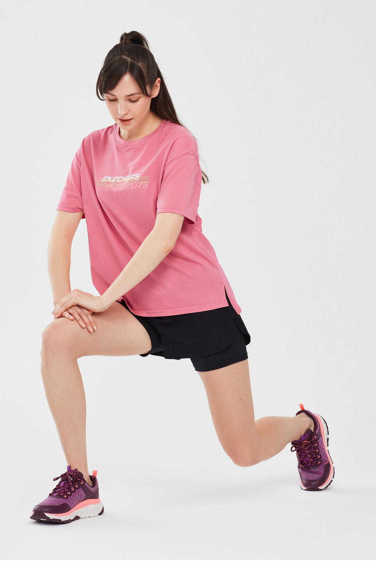 Skechers Performance Coll Kadın Şort S241144-001 Siyah