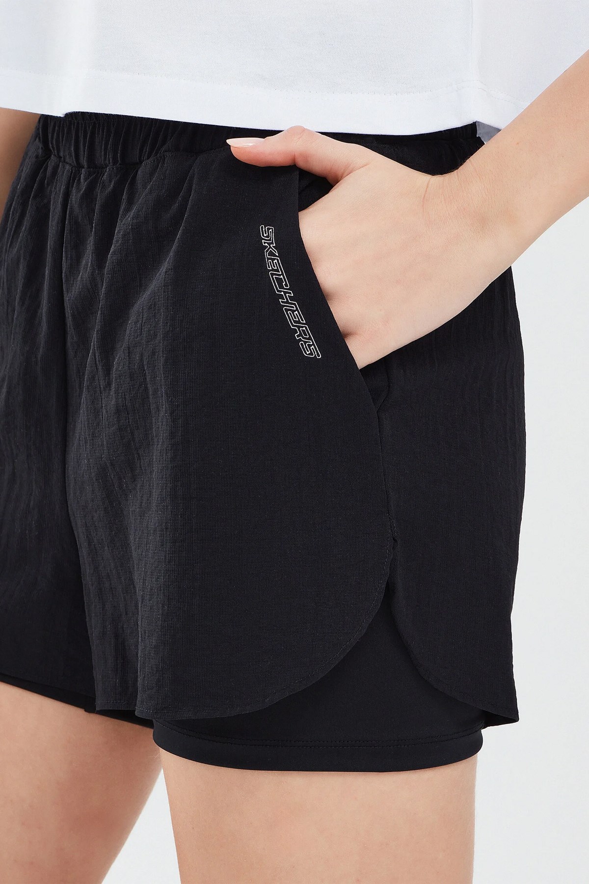 Skechers Performance Coll Kadın Şort S241144-001 Siyah