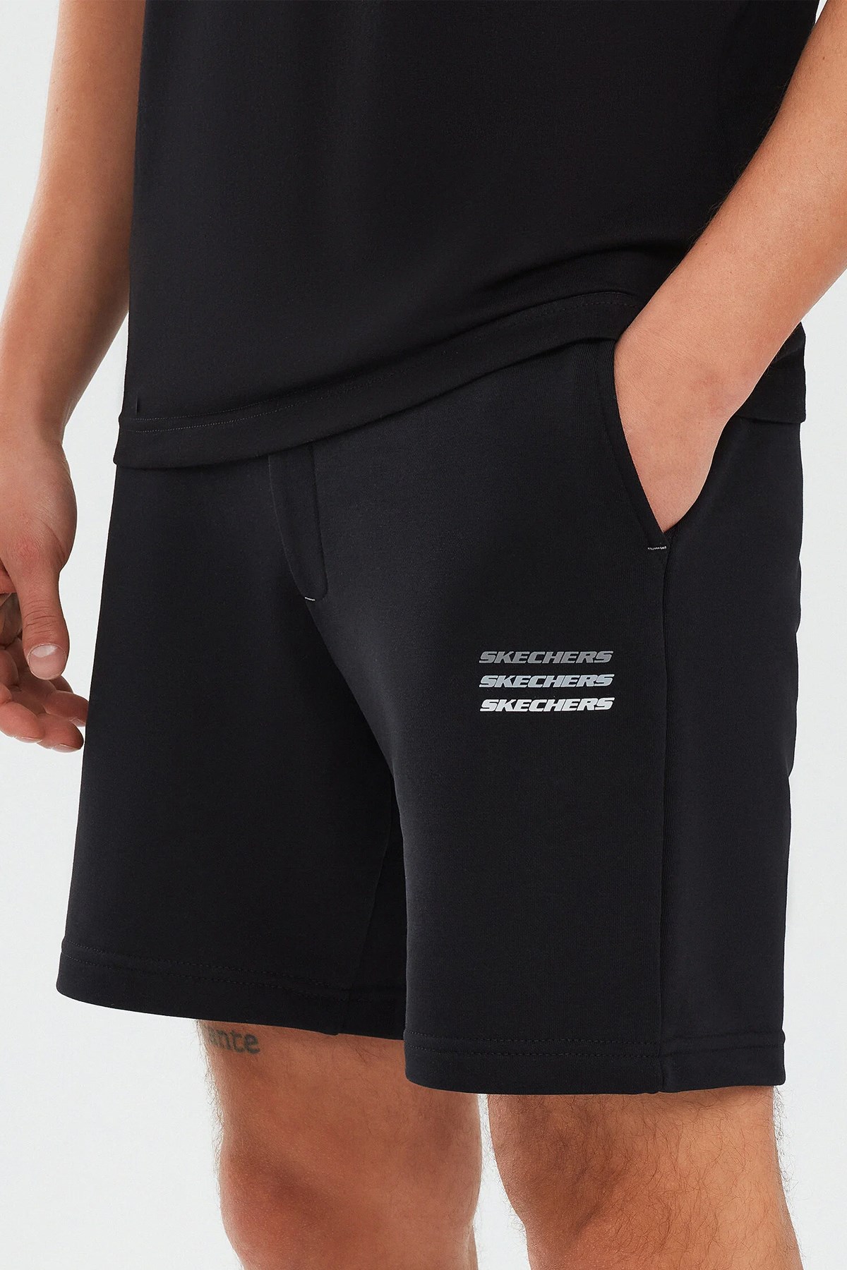 Skechers Essential M 5 İnch Short Erkek Şort S241197-001 Siyah