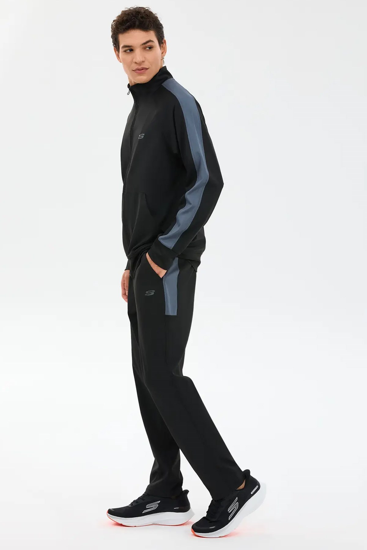 Skechers Performance Erkek Eşofman Takımı S241211-3817 Siyah