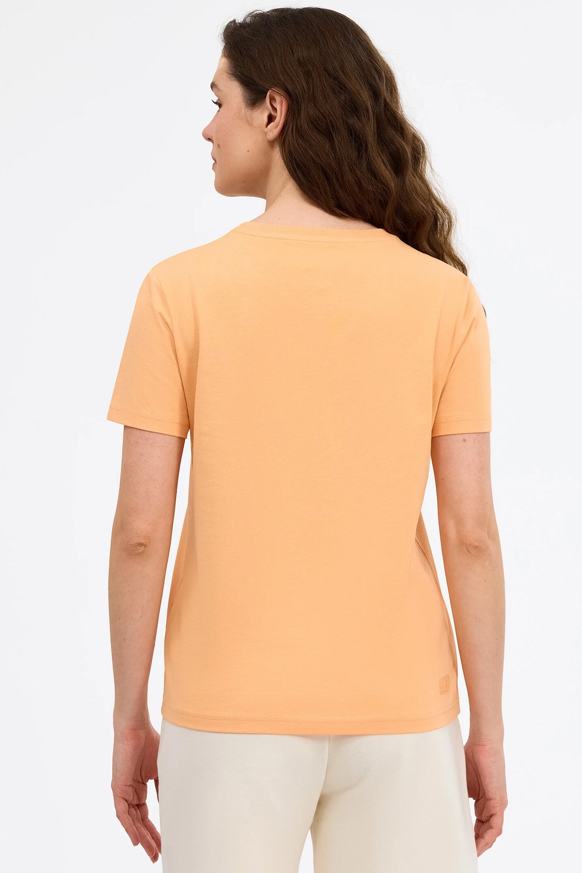 Skechers Essential Kadın Tişört S2510029-2118 Turuncu