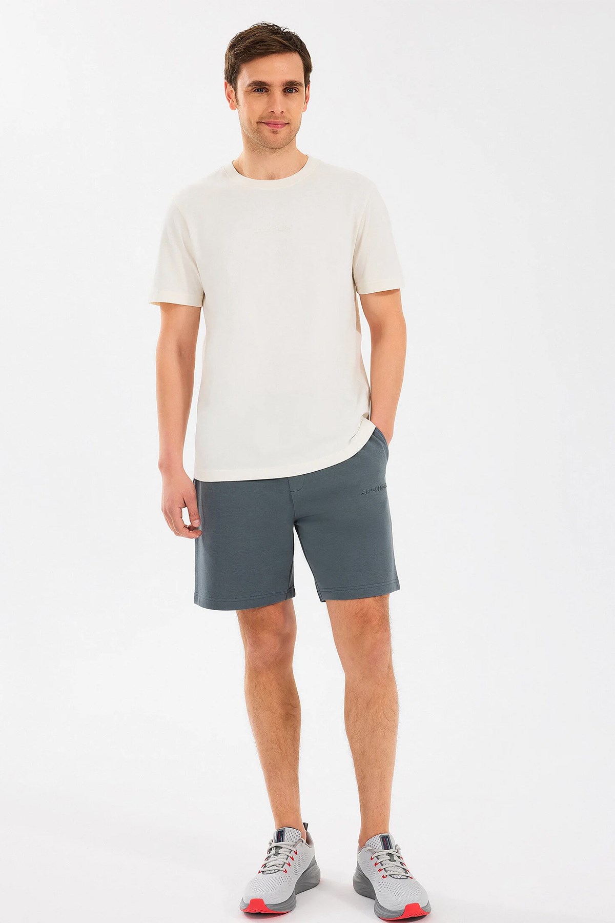 Skechers Essential Erkek Şort S2510064-003 Antrasit