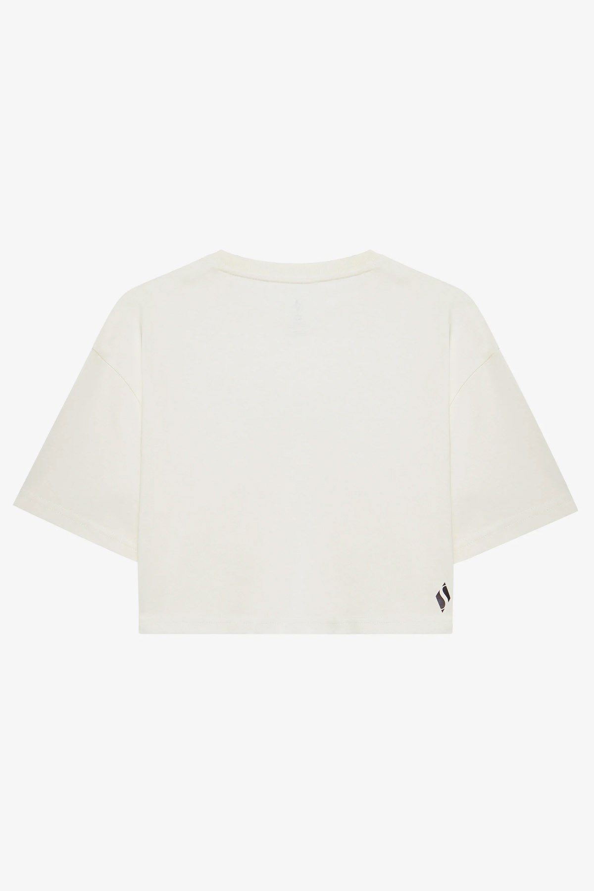 Skechers Crop Fit Kadın Tişört S2510147-102 Beyaz