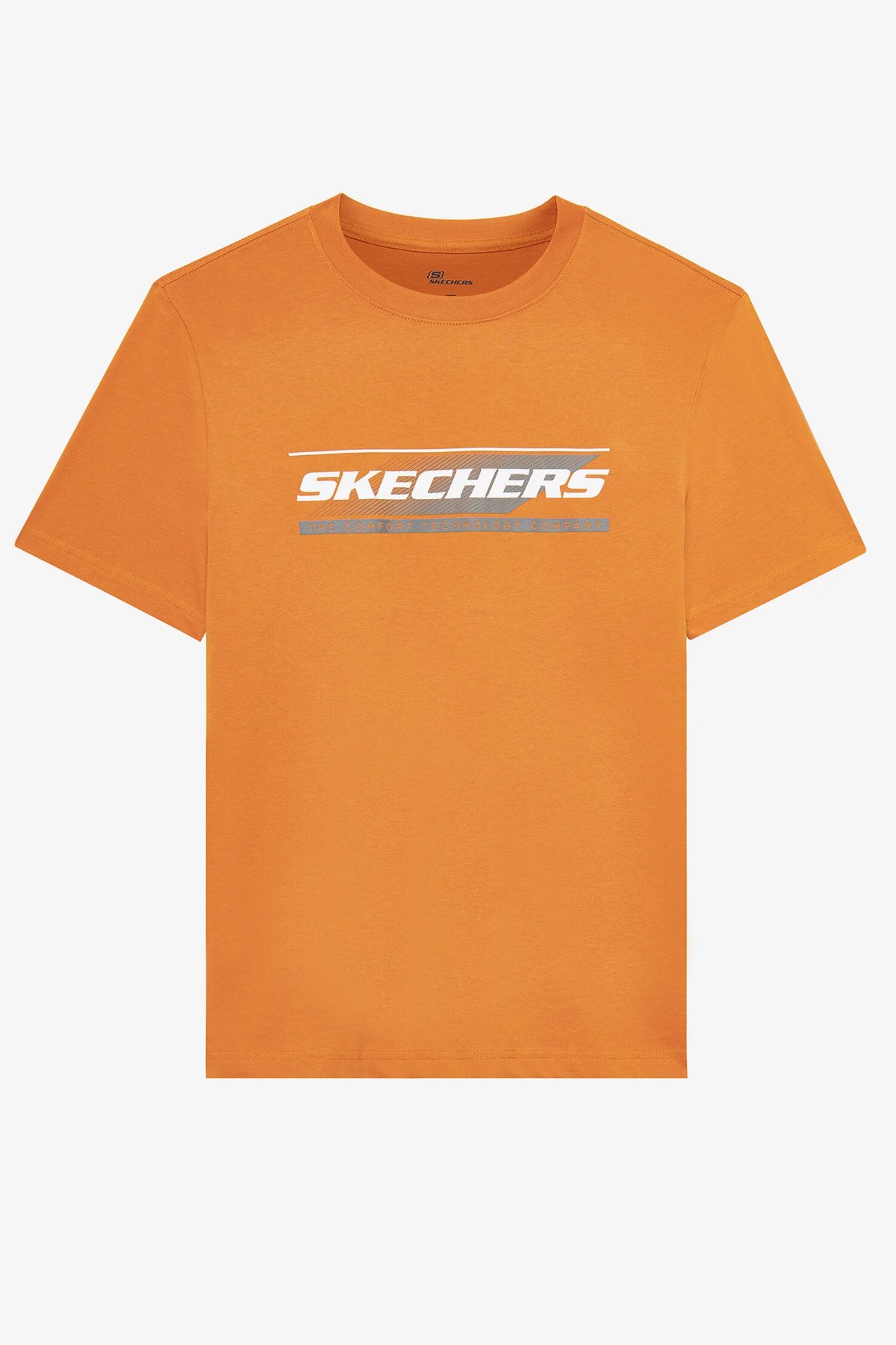 Skechers Lightwieght Erkek Tişört S2510164-836 Turuncu