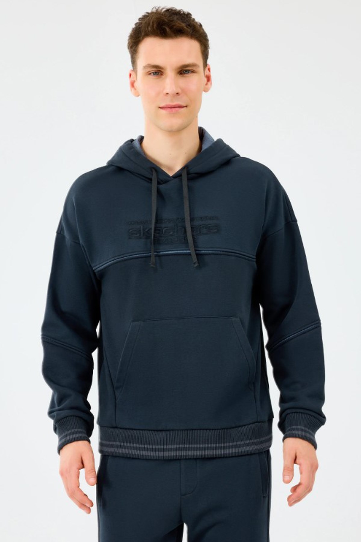Skechers Erkek Sweatshirt S2520227-3817 Siyah