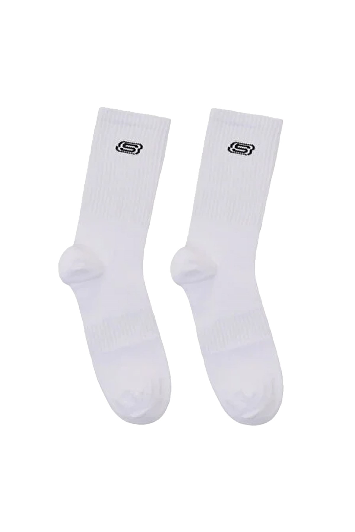 Skechers 2'li Paket Athleisure Unisex Çorap S2520318-2325 Beyaz