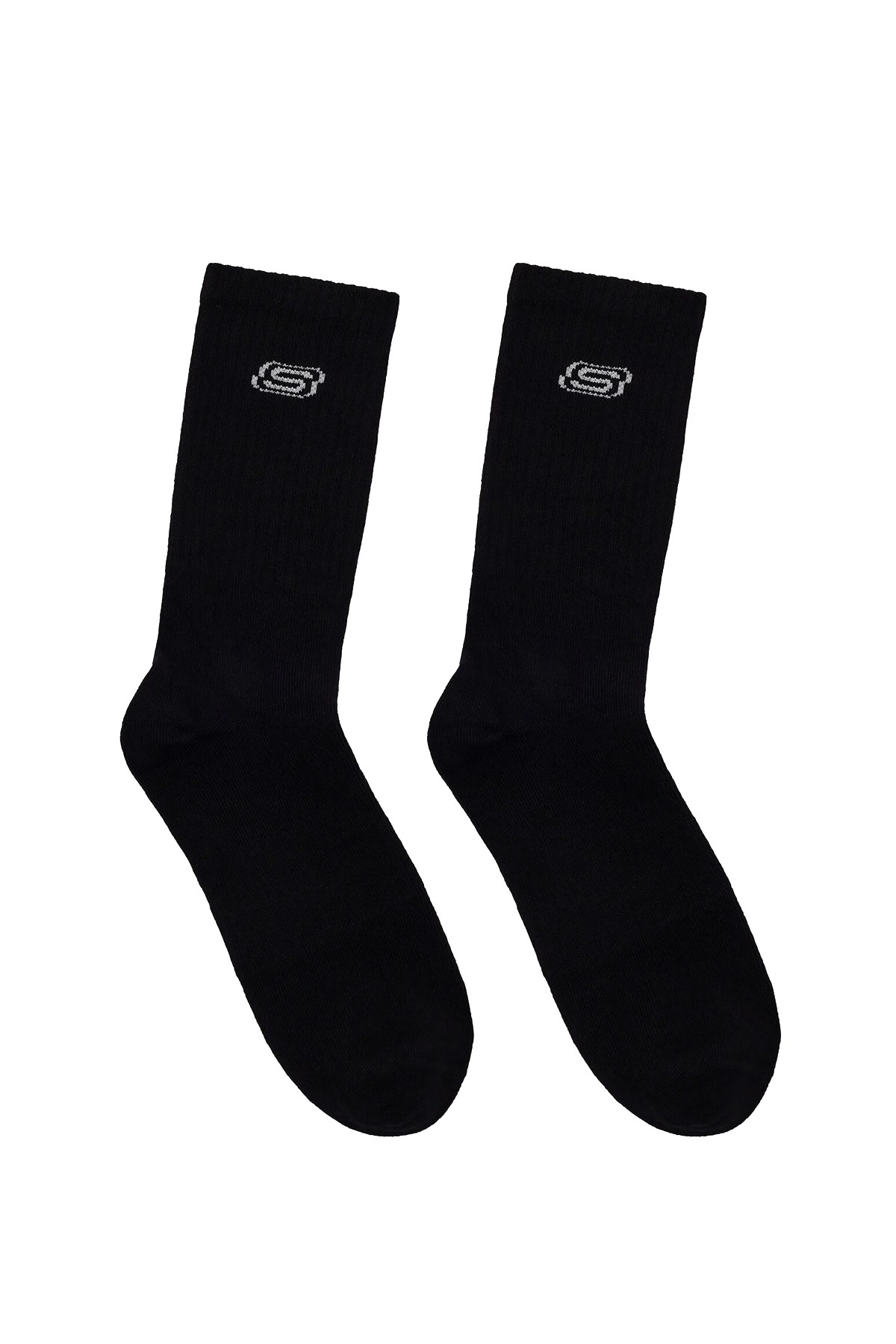 Skechers 2'li Paket Athleisure Unisex Çorap S2520318-3817 Siyah