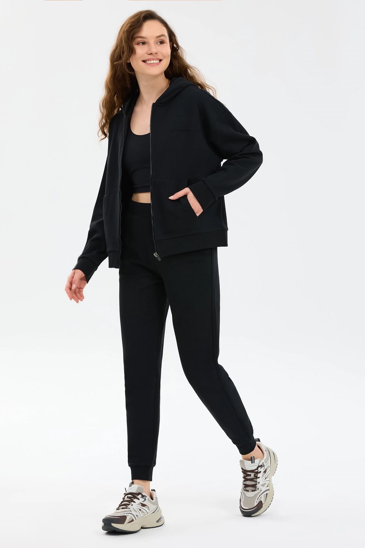 Skechers Essentials Jogger Kadın Eşofman Altı S2610002-3817 Siyah