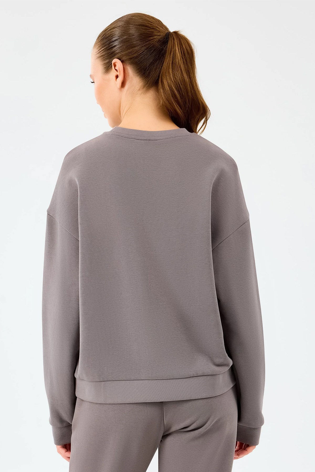 Skechers Essential Kadın Sweatshirt S2610011-3920 Gri