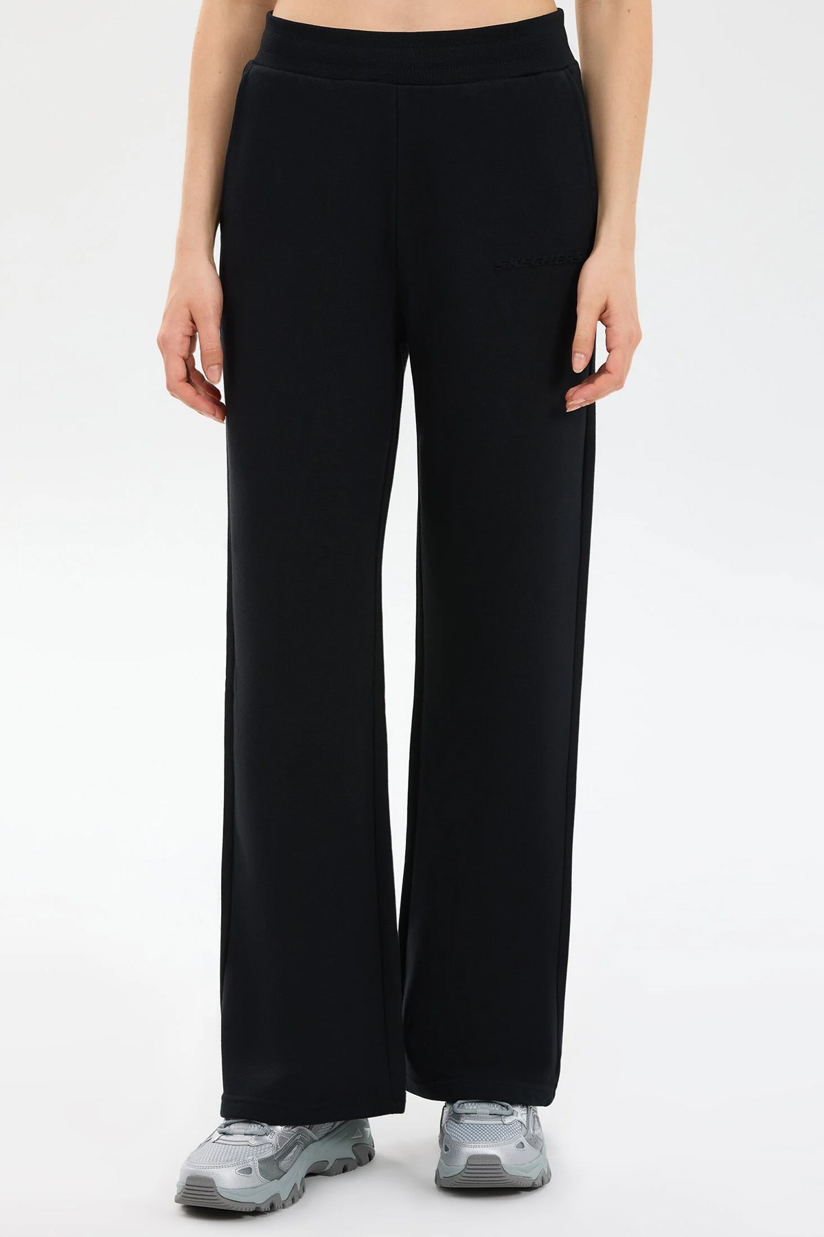 Skechers Essential Wide Leg Kadın Eşofman Altı S2610152-3817 Siyah