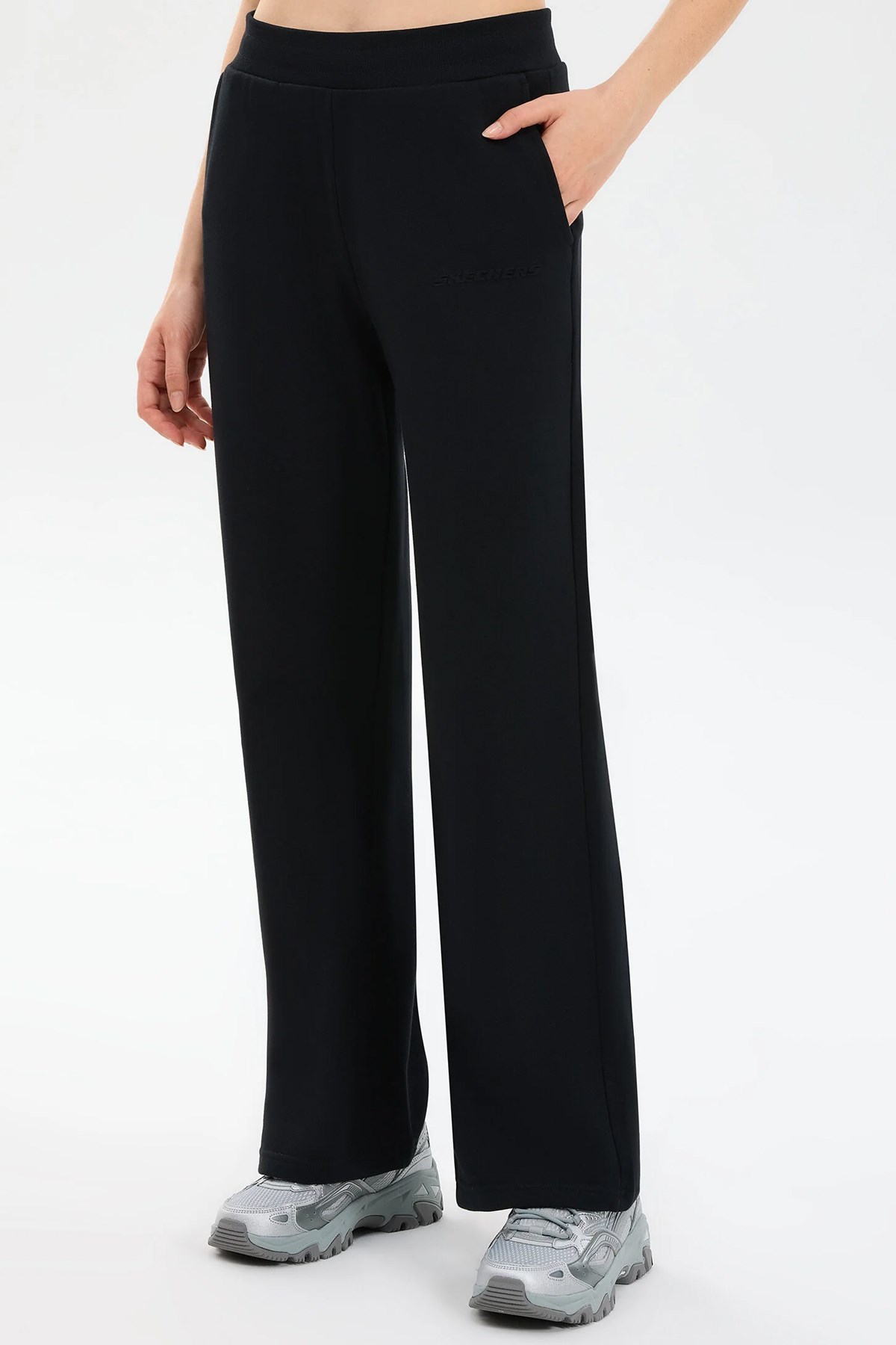 Skechers Essential Wide Leg Kadın Eşofman Altı S2610152-3817 Siyah