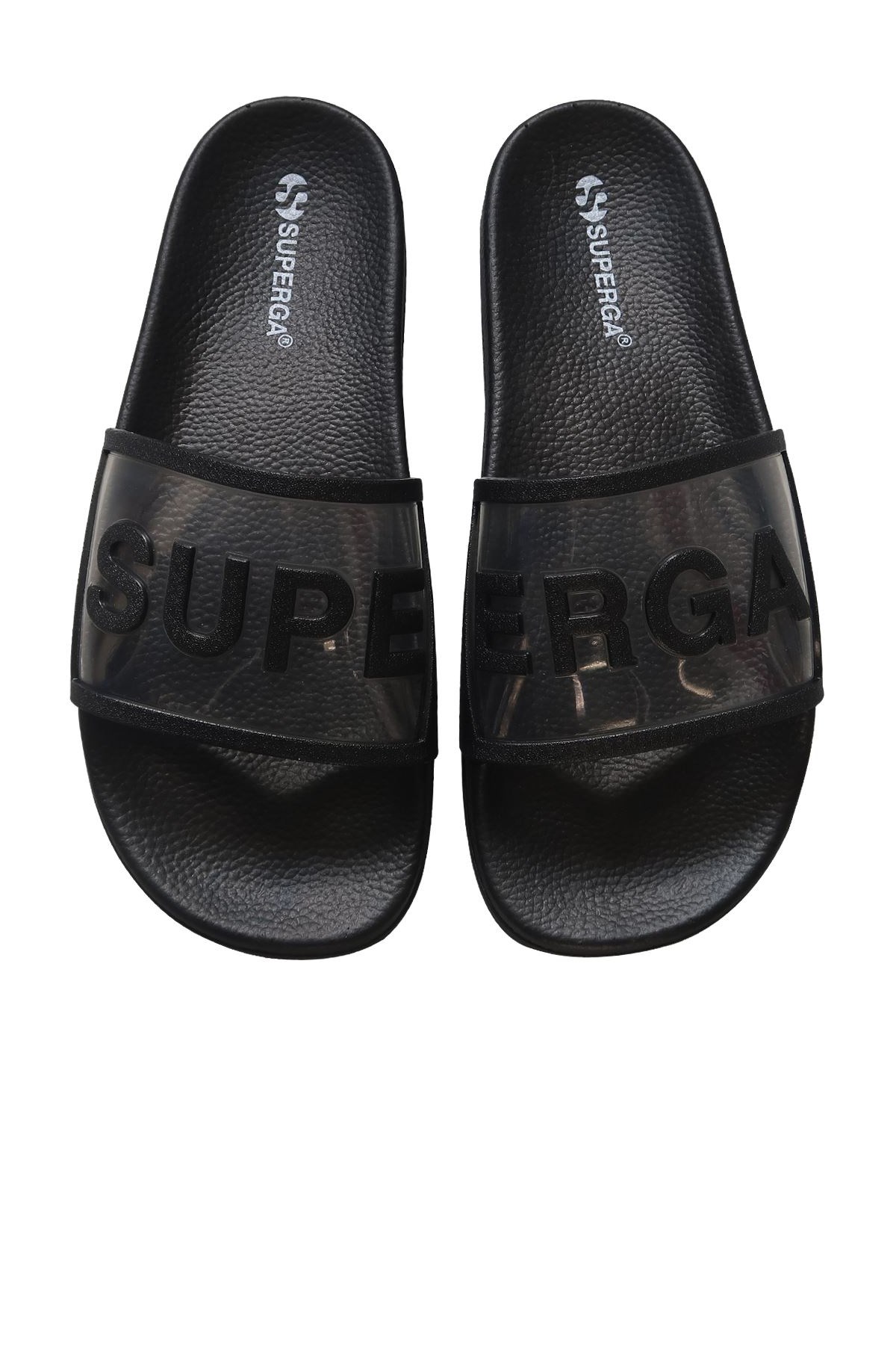 Superga 1908 Slides Clear Identitiy Unisex Terlik S51138W-005 Siyah