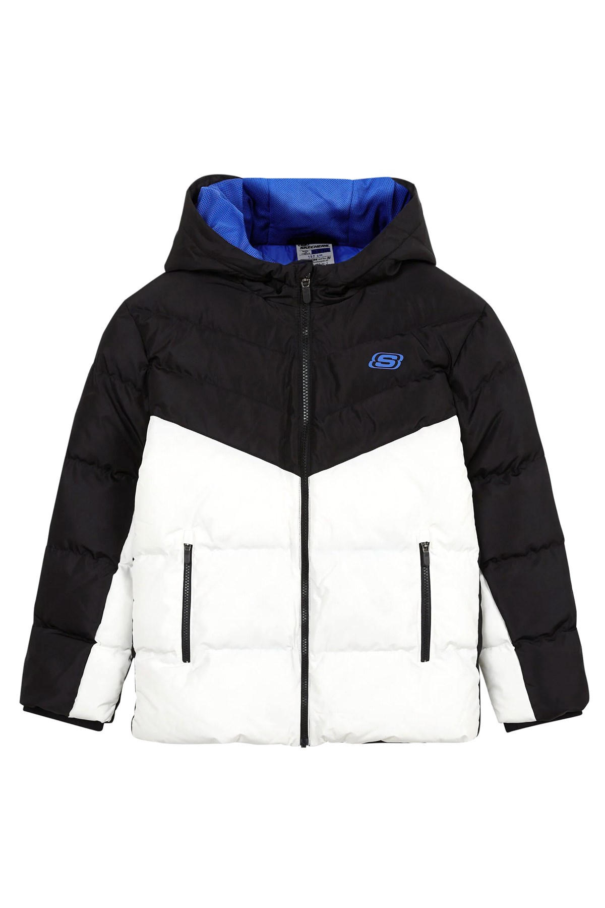 Skechers Outerwear Padded Çocuk Mont SK232023-102 Beyaz