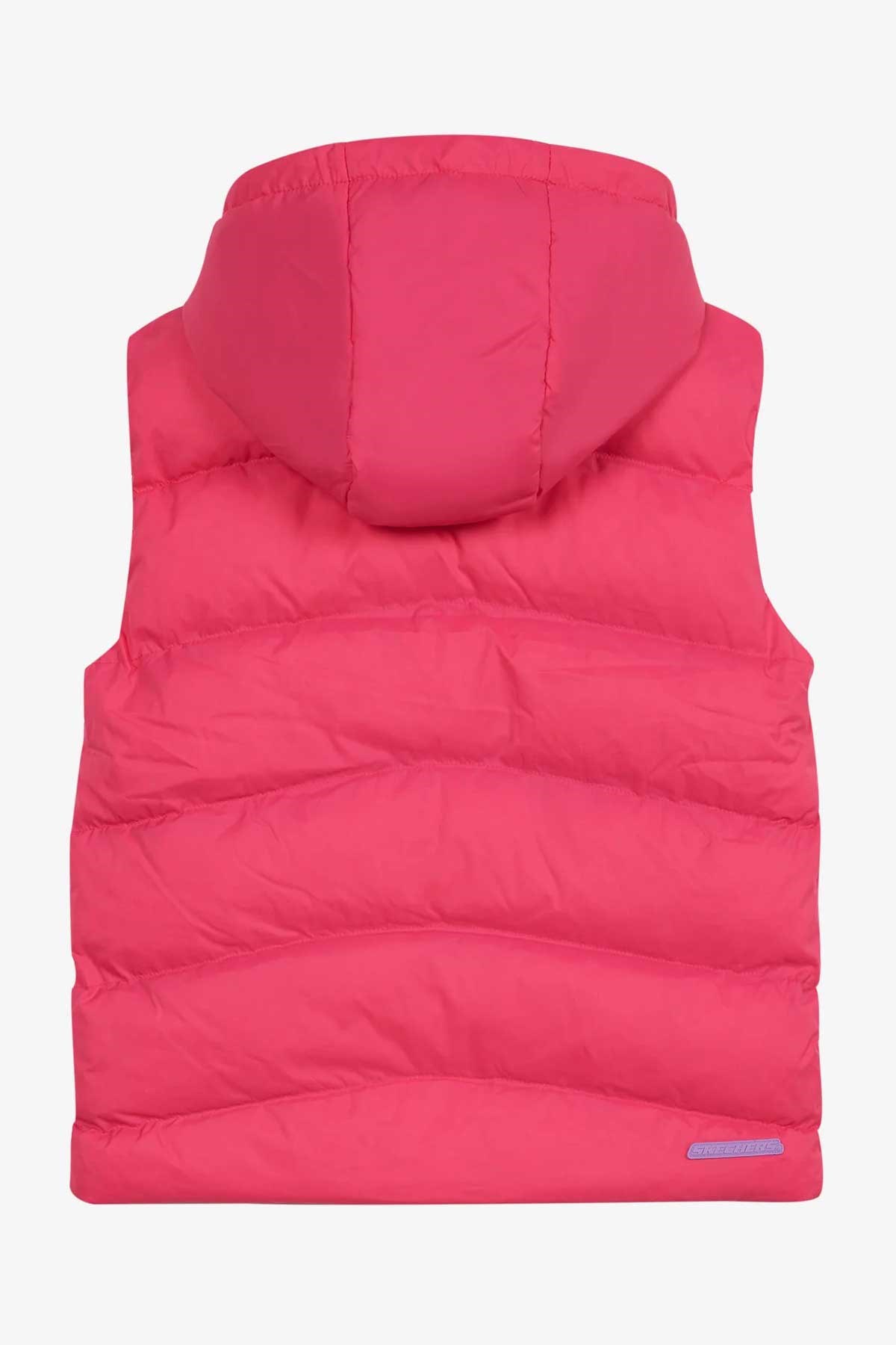 Skechers Outerwear Padded Çocuk Yelek SK232048-602 Pembe