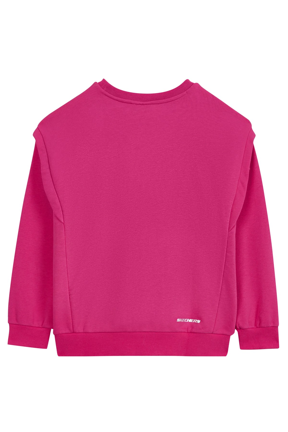 Skechers LW Fleece Crew Neck Çocuk Sweatshirt SK232073-602 Pembe