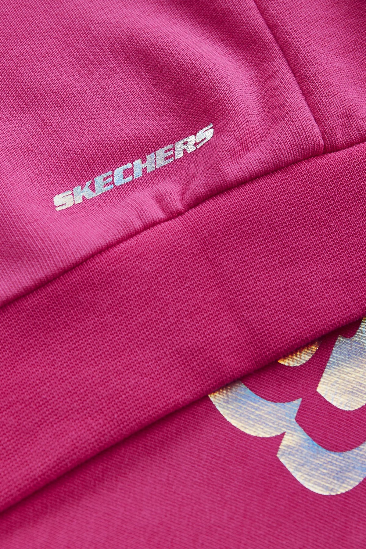 Skechers LW Fleece Crew Neck Çocuk Sweatshirt SK232073-602 Pembe
