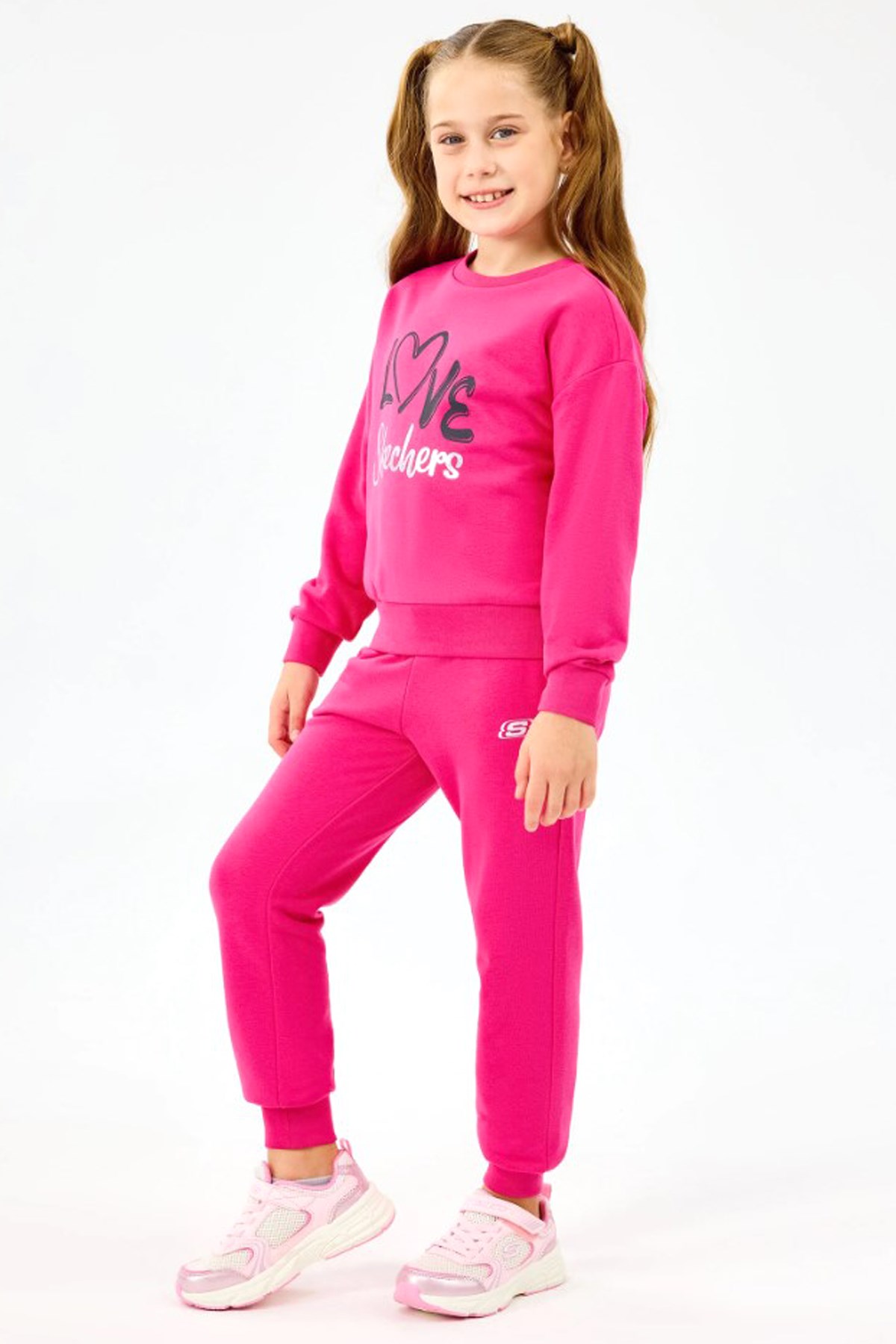 Skechers Essentials Çocuk Eşofman Altı SK2520006-3586 Pembe
