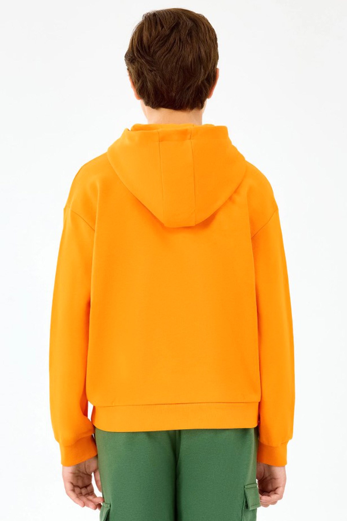 Skechers Fleece Çocuk Sweatshirt SK2520089-0341 Turuncu
