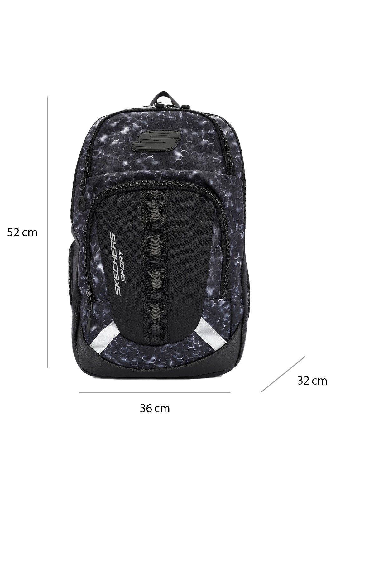 Skechers Unisex Sırt Çantası Sksp6870 Hex Siyah