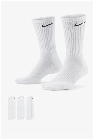 Nike Everyday Cotton Antreman Unisex Çorap Sx7664-100 Beyaz