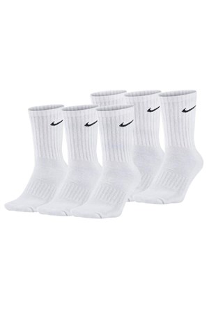 Nike Everyday Cush Erkek Çorap SX7666-100 Beyaz