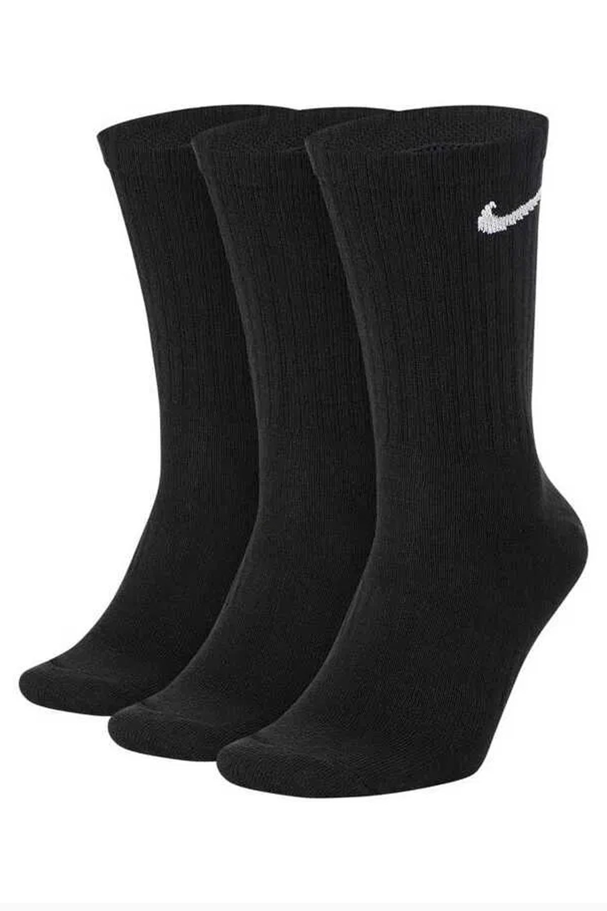 Nike Everyday Lightweight 3 Pack Unisex Çorap Sx7676-010 Siyah