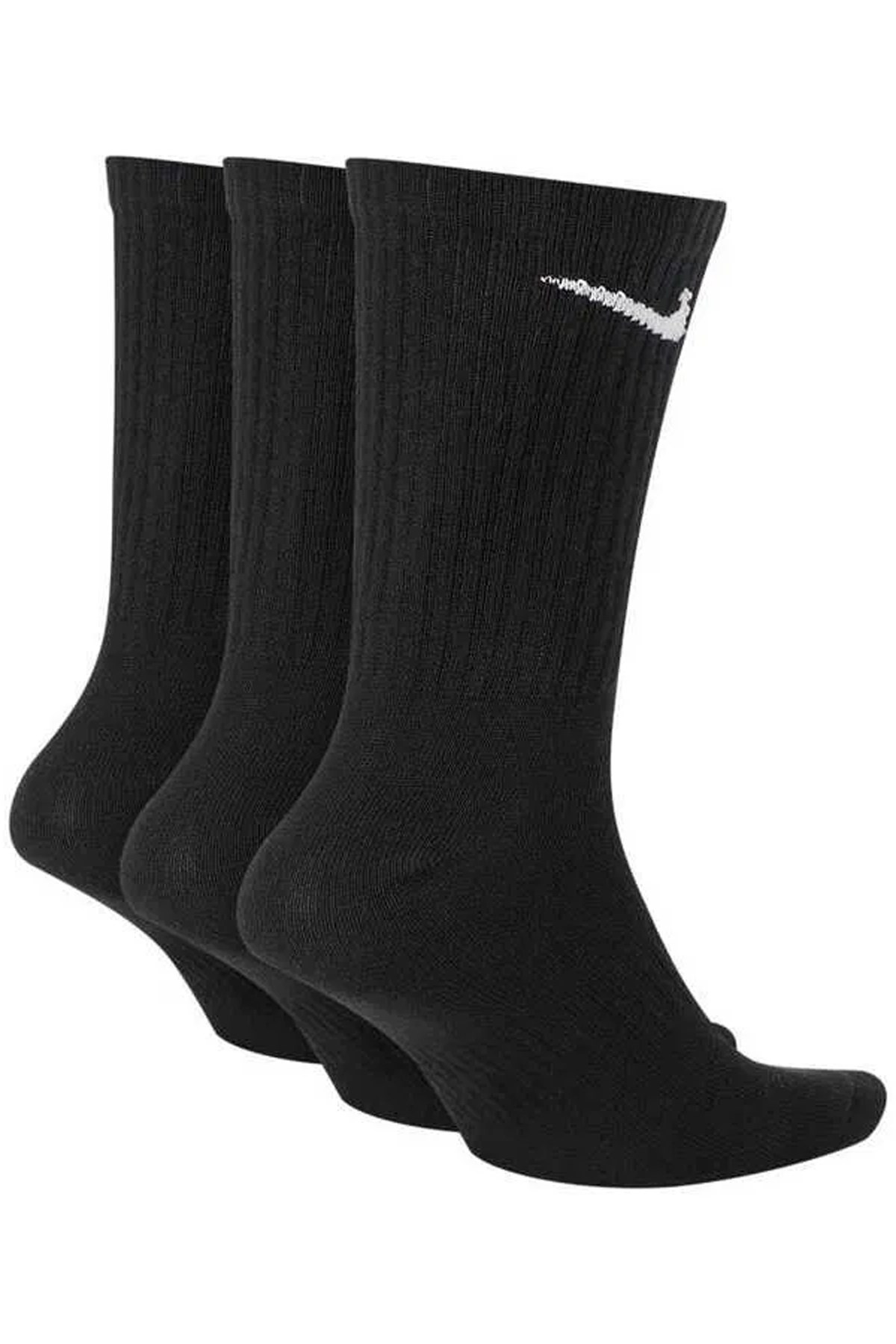 Nike Everyday Lightweight 3 Pack Unisex Çorap Sx7676-010 Siyah