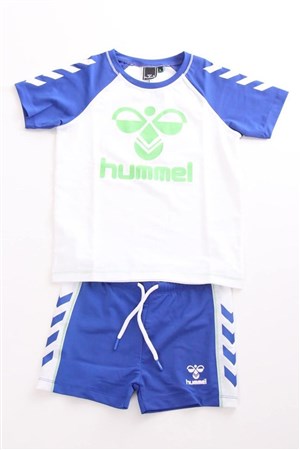 Hummel Sohn Jr Suit Çocuk Eşofman Takımı T06102-9109 Beyaz