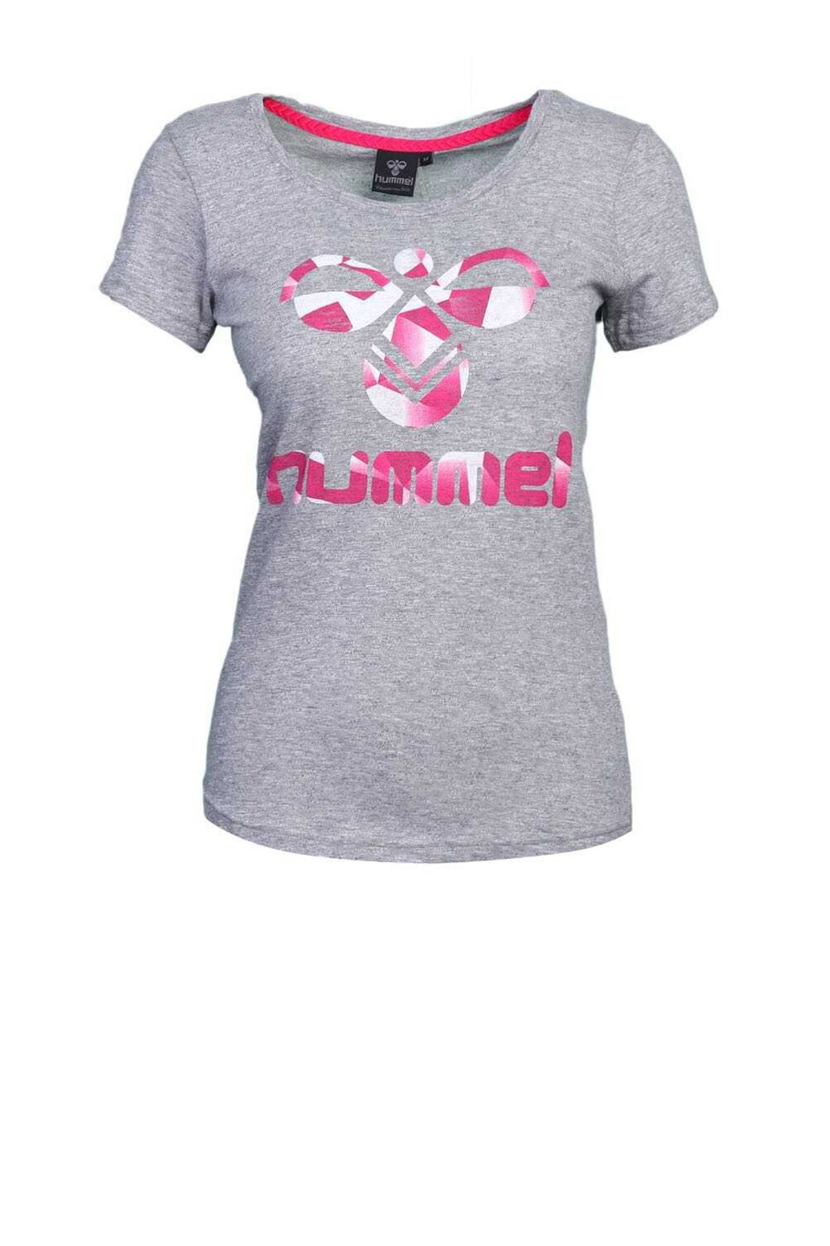 Hummel Talia Kadın Tişört T09243-2001 Gri