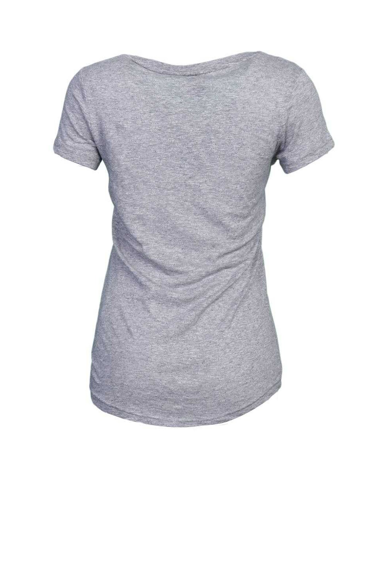 Hummel Talia Kadın Tişört T09243-2001 Gri