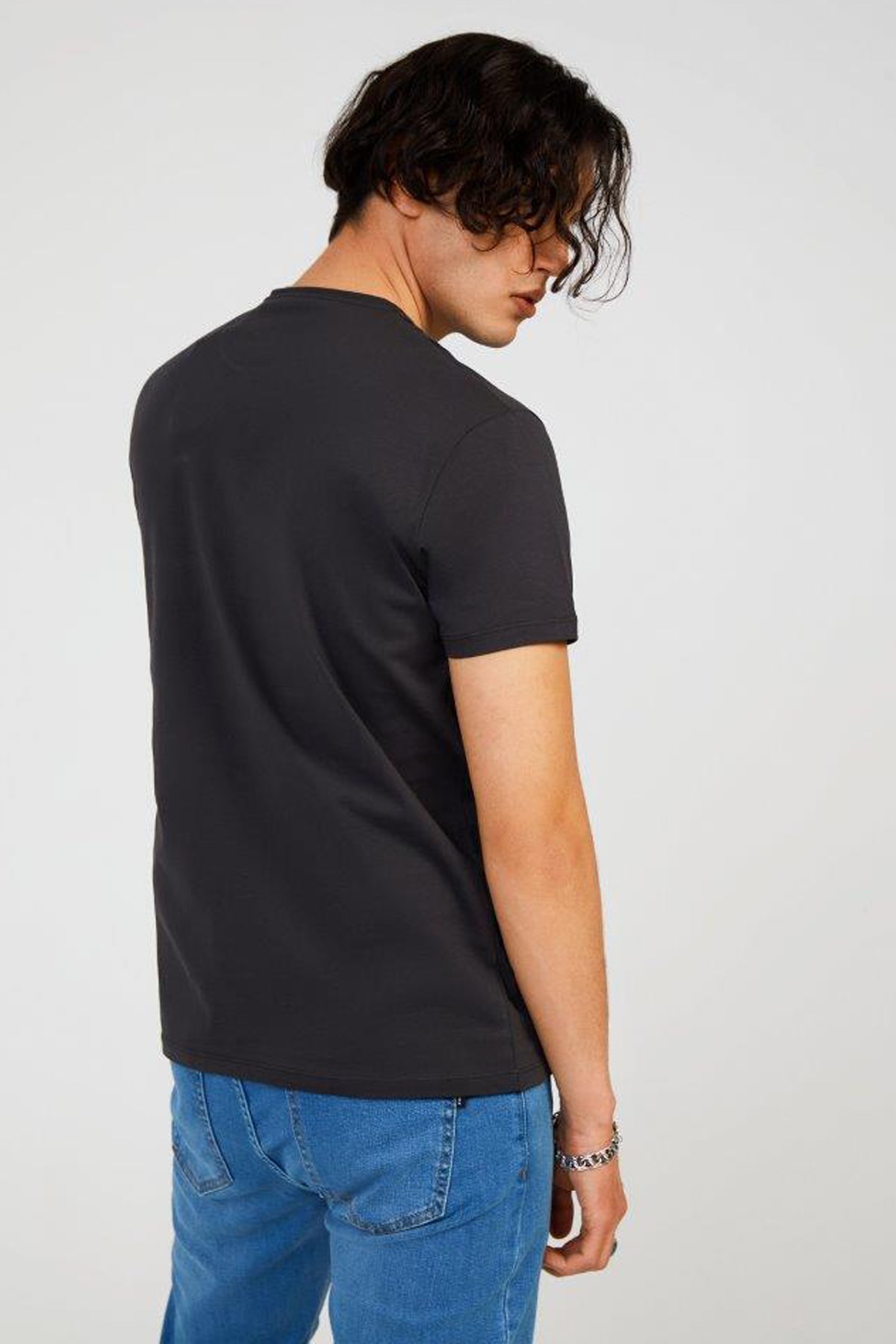 The Crow Camping Erkek Tişört TC7119 Antrasit