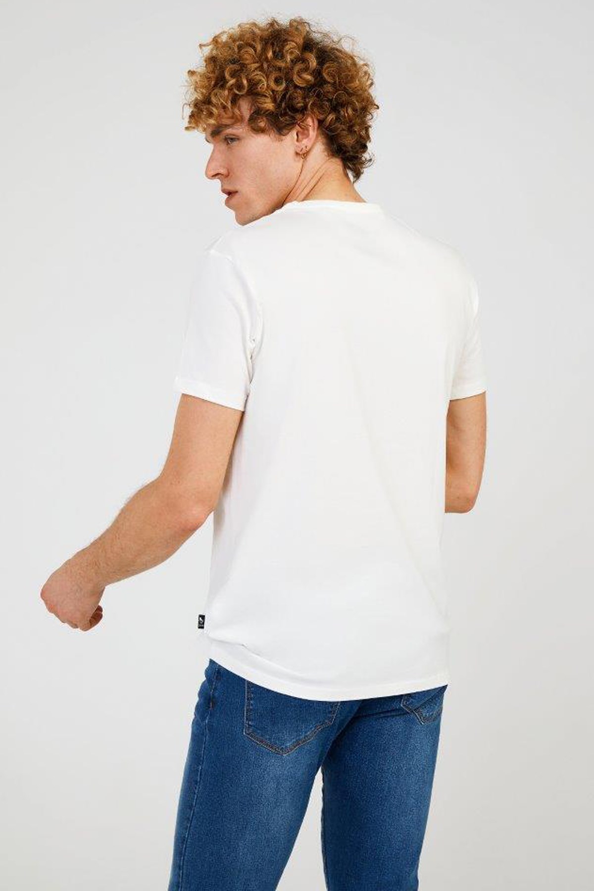 The Crow Game Erkek Tişört TC7123 Beyaz