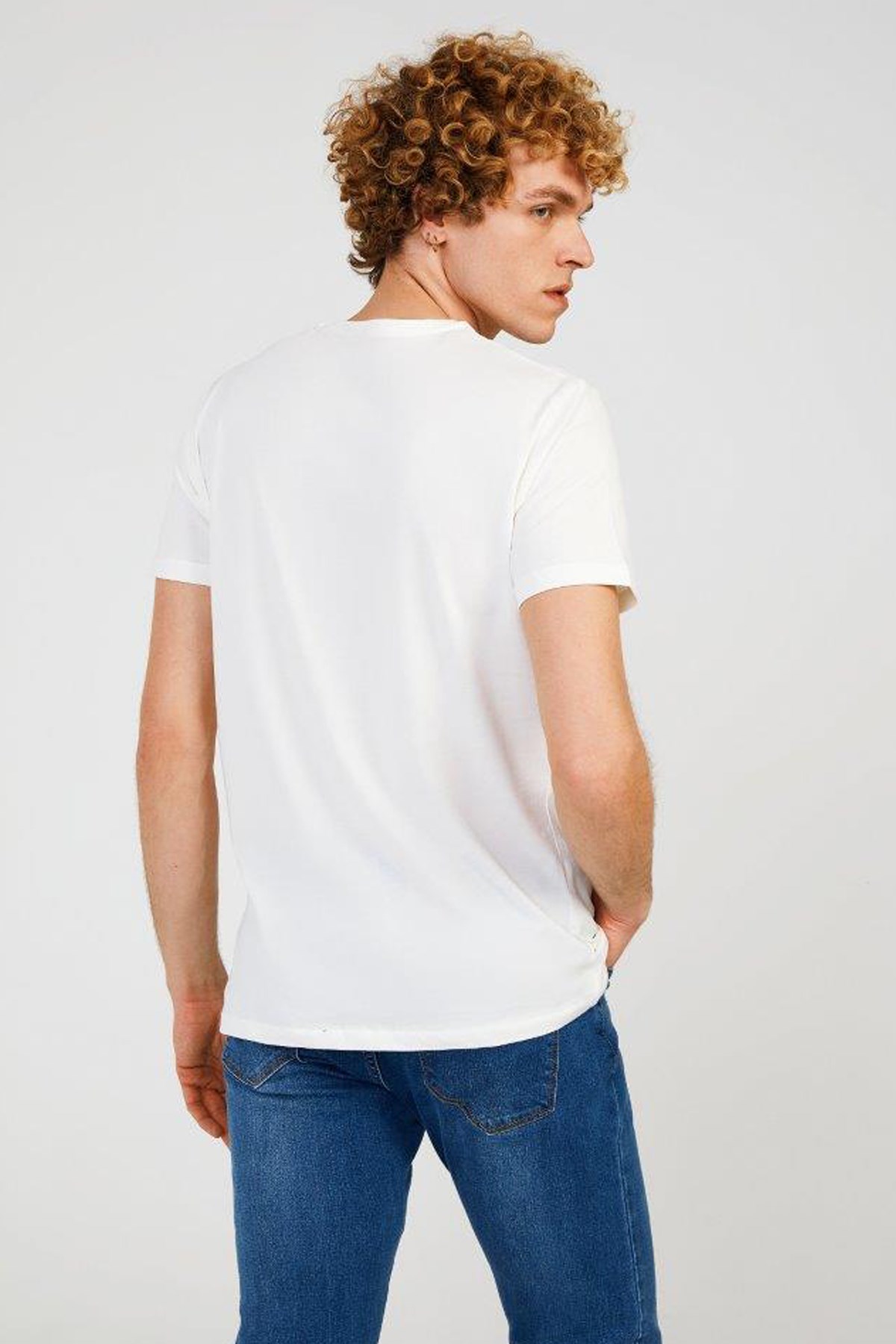 The Crow Eternal Erkek Tişört TC7124 Beyaz