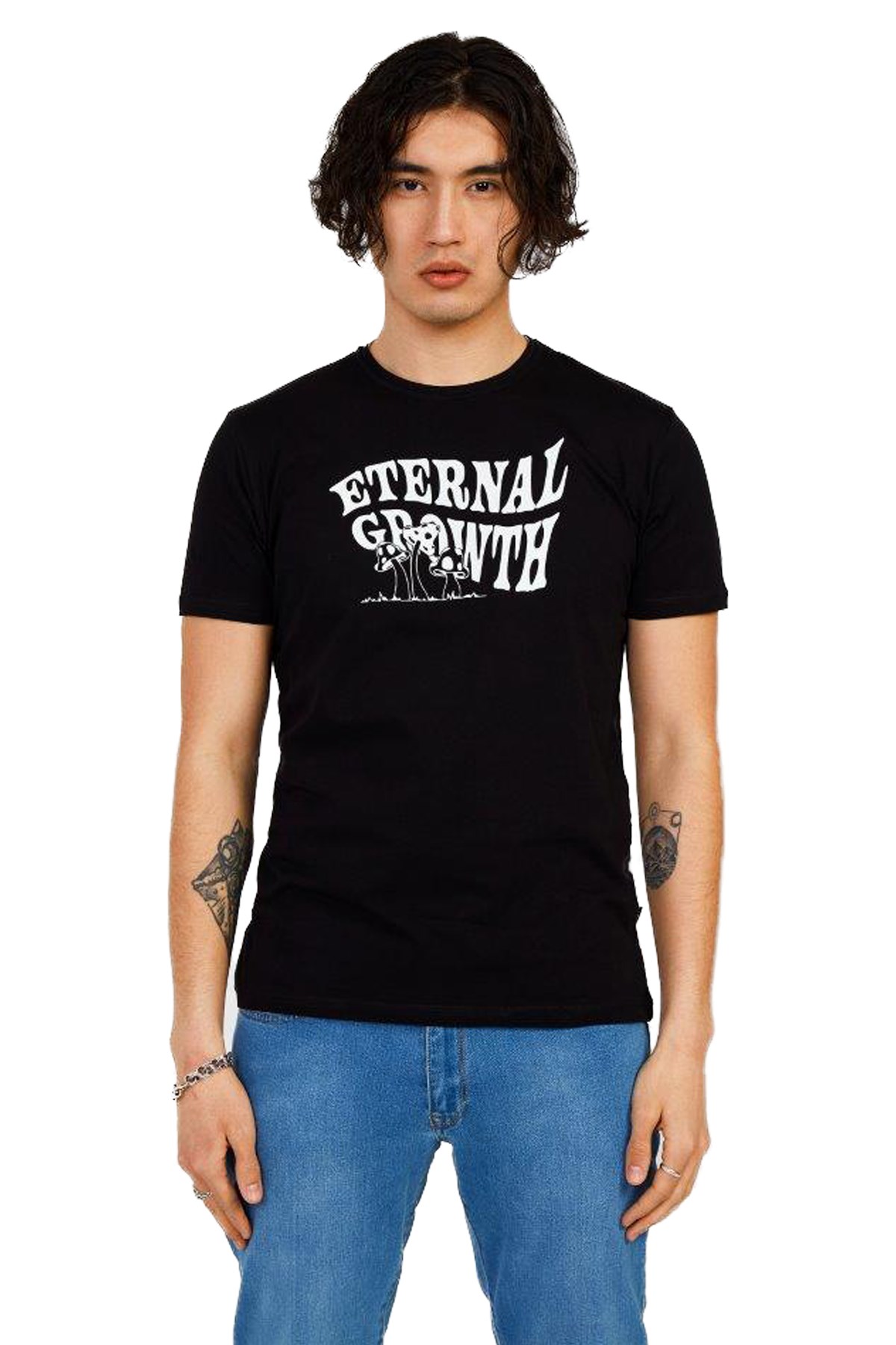 The Crow Eternal Erkek Tişört TC7124 Siyah