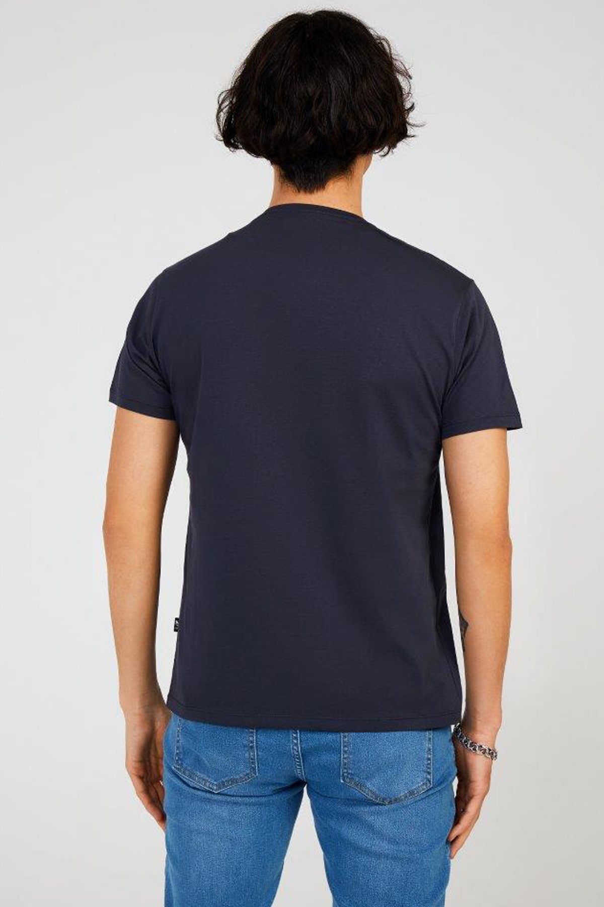 The Crow Enjoy Erkek Tişört TC7126 Antrasit