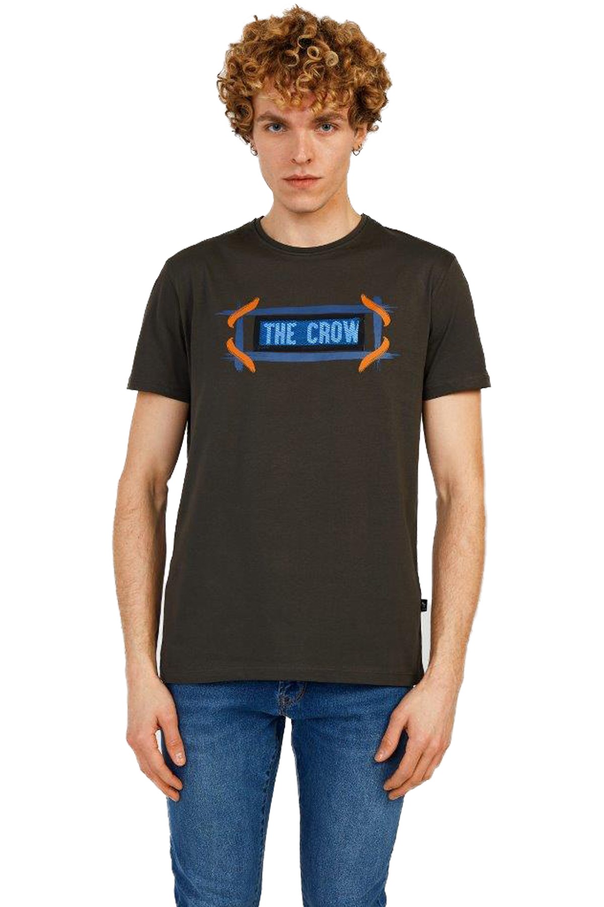 The Crow Frog Erkek Tişört TC7127 Yeşil