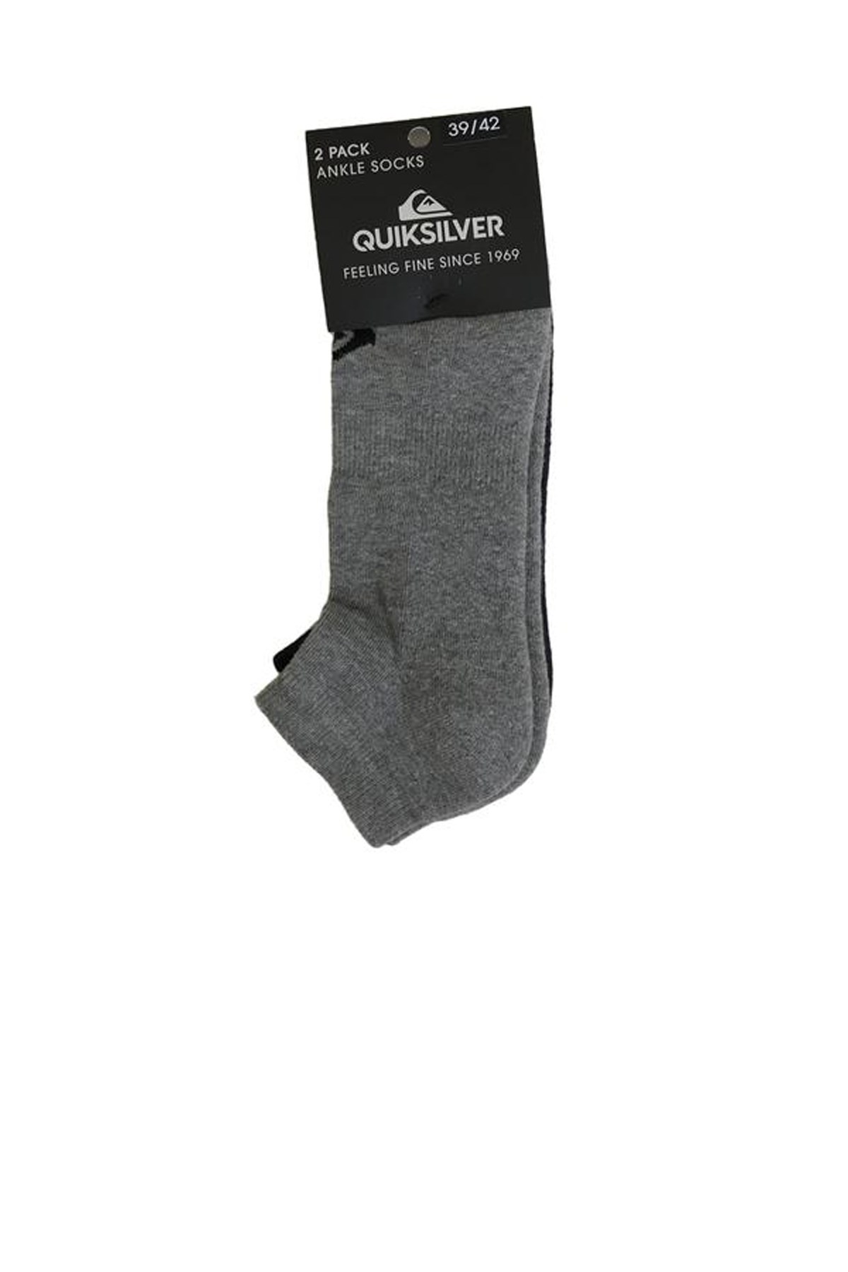 Quiksilver Everyday Low Cut Çorap TEQYAA07006-20221 Gri