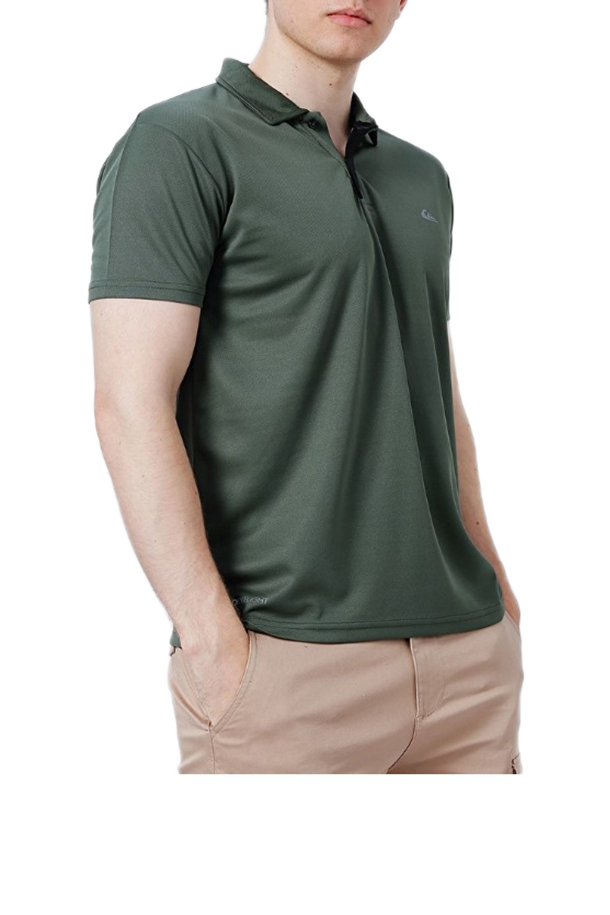 Quiksilver Performans Polo Erkek Tişört TEQYKT07004-CQY0 Yeşil