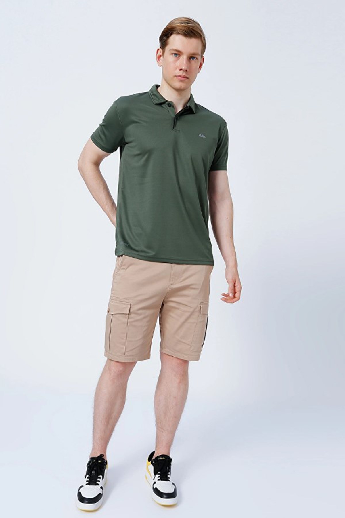 Quiksilver Performans Polo Erkek Tişört TEQYKT07004-CQY0 Yeşil